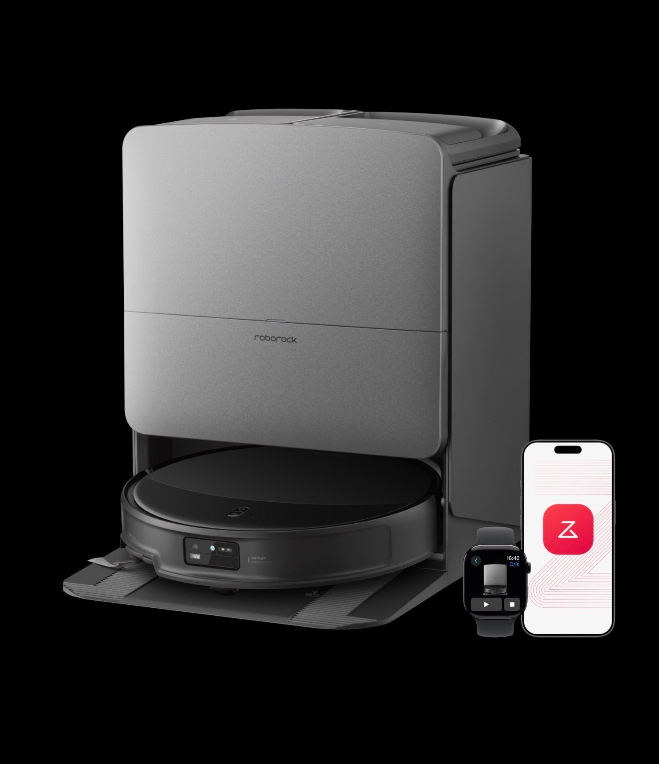 Roborock Saros 10R robot vacuum and multifunction dock