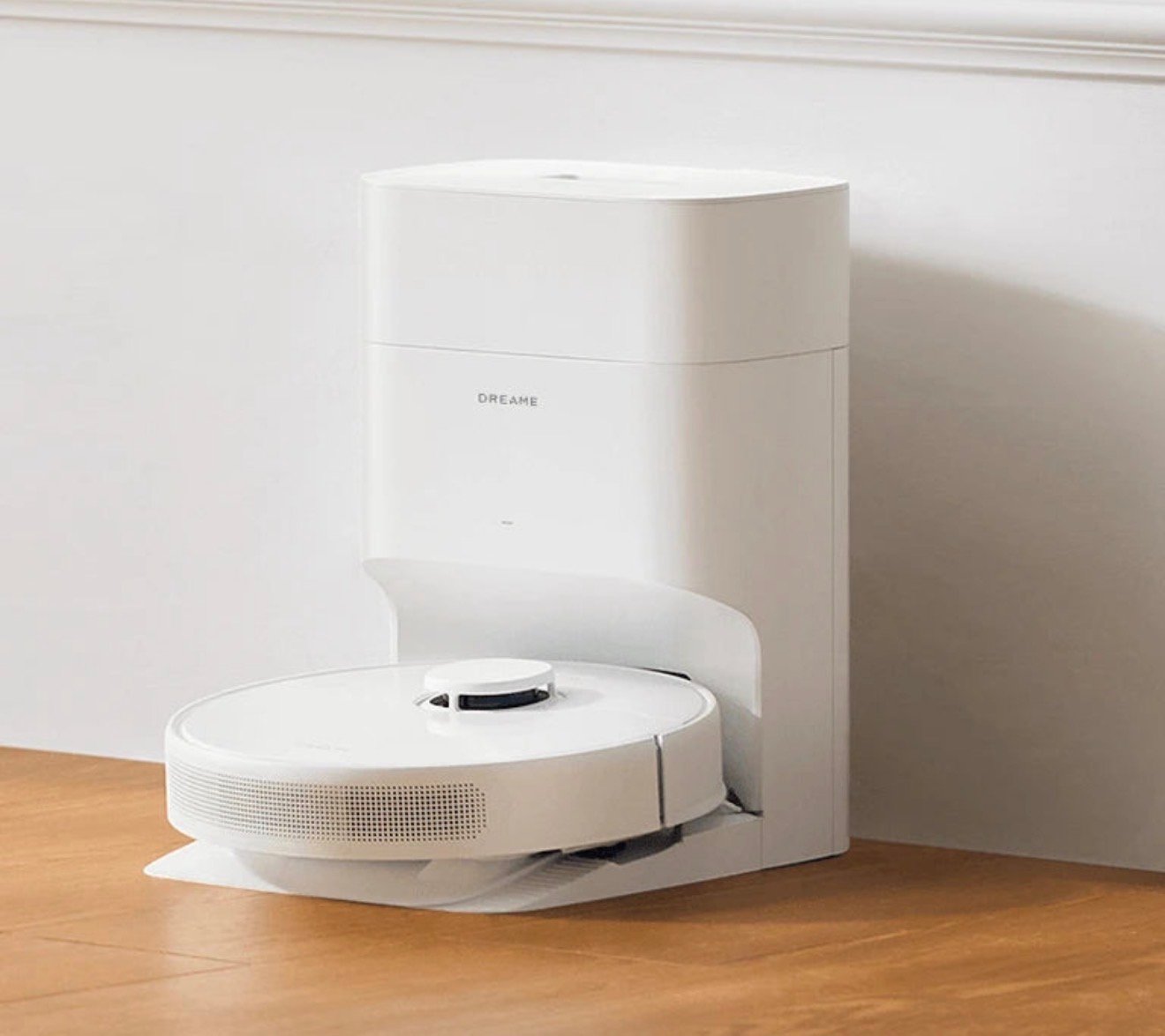 Dreame D10 Plus Gen 2 robot vacuum with self-emptying base