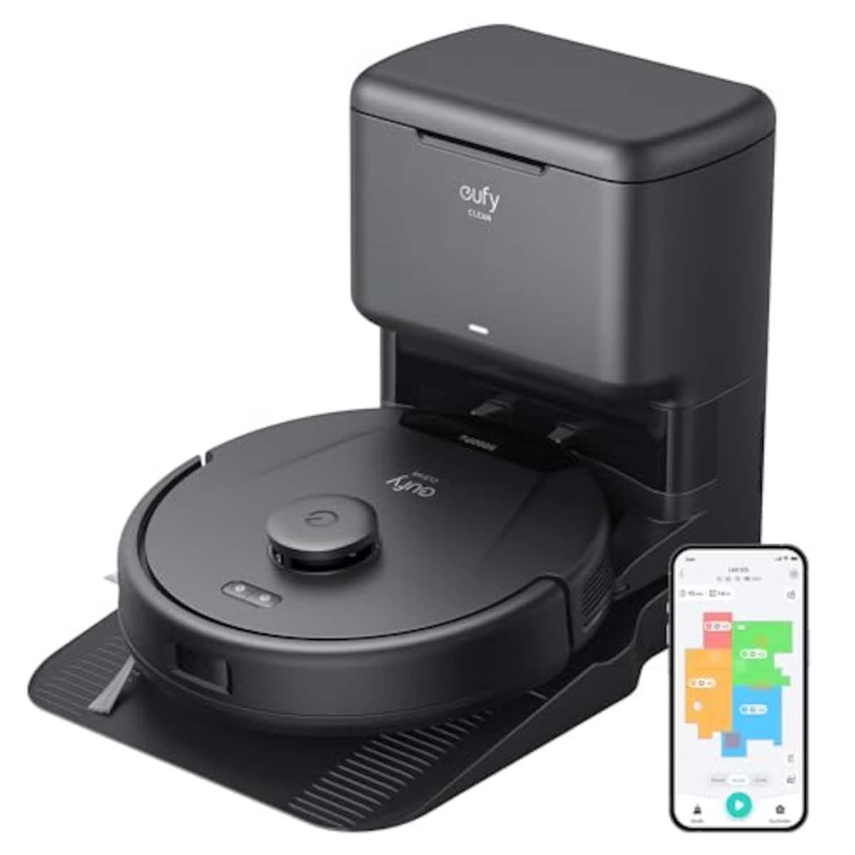 eufy L60 robot vacuum with self-empty station